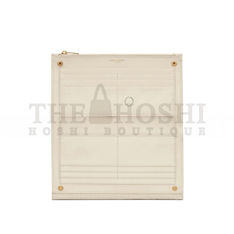 Y51 UPTOWN POUCH IN CROCODILE-EMBOSSED SHINY LEATHER 582124DND1J9207 (21.5*12*2.5cm) Master Quality